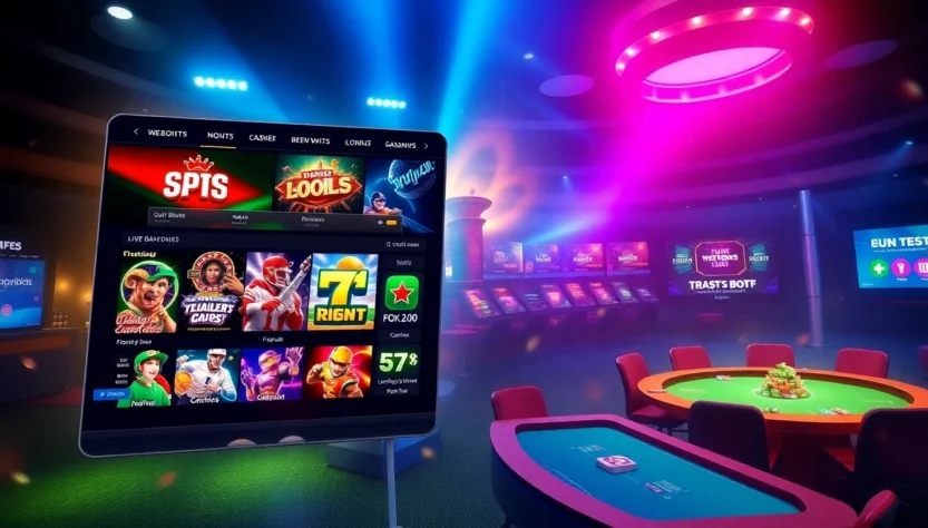 Experienced players placing ck4444 bet on live casino table with digital interface and vibrant casino atmosphere