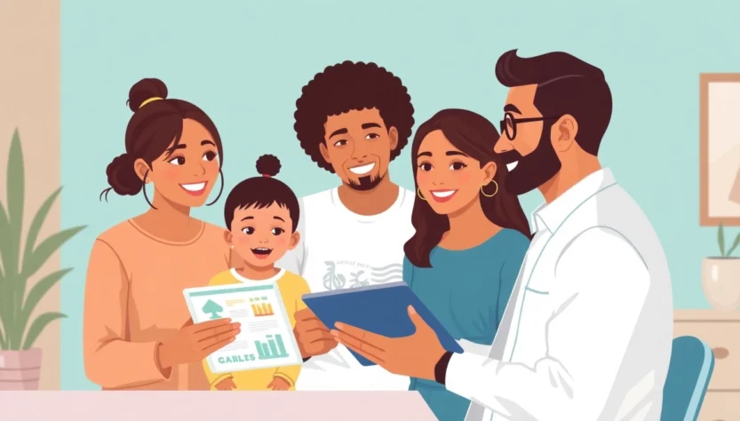 Empowering families with affordable health insurance through personalized coverage.