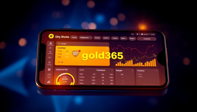 Gold365 ID verification process displayed on a smartphone screen with secure betting features, highlighting trust and safety.