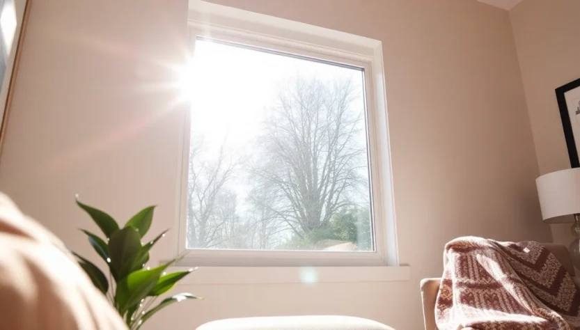 Open daylight bathes a home during renewal by andersen window replacement in Fibrex frames.